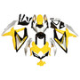 2008-2010 Suzuki GSXR 600/750 K8 Amotopart Injection Fairing Kit Bodywork Plastic ABS #127