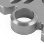 CNC Aluminum Upper Front Top Triple Tree Clamp For YAMAHA R15 V4 R15M 2022 Silver