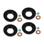 4PCS Injector Seals Fit Ford Transit MK3 MK6 MK7 2.0 2.2 2.4 TDCI TDDI