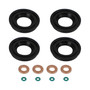 4PCS Injector Seals Fit Ford Transit MK3 MK6 MK7 2.0 2.2 2.4 TDCI TDDI