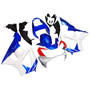 2000-2001 Honda CBR929RR Amotopart Injection Fairing Kit Bodywork Plastic ABS #109