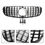 2015-2019 Mercedes Benz GLC X253 C253 Front Bumper Grille Grill Gloss Black Generic