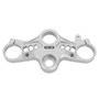 Aluminum Upper Front Top Triple Tree Clamp For Yamaha YZF-R7 2021-2023 Silver