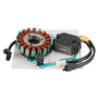 Magneto Stator + 2-plug Voltage Rectifier + Gasket For Suzuki SV650 SV650S 99-02