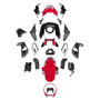 ABS Plastic Injection Molding Fairing Fit for Honda CB 650 R CB650R 2021-2022 08#