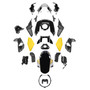 ABS Plastic Injection Molding Fairing Fit for Honda CB 650 R CB650R 2021-2022 14#