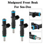3PCS 420874836 Fuel Injectors 420874848 For Seadoo GTI 130/SE 130 GTS 130 2011-2015