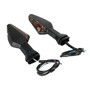 Turn Signal Light Indicator Lamp For Kawasaki Ninja Z400 Z650 Z900 Z1000 Z1000SX Smoke