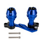 Aluminum Frame Crash Sliders Protect Blue Fit For Yamaha Nvx Aerox Nmax 15-19
