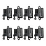 8 Pack Square Ignition Coil & Spark Plug Wire For Chevy GMC 4.8L 5.3L 6.0L 8.1L