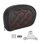 Driver Rider Sissy Bar Seat Backrest Pad for Heritage Classic FLHC FLHCS 18-21