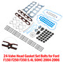24-Valve Head Gasket Set Bolts for Ford F150 F250 F350 5.4L SOHC 2004-2006