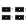4 X Rear Impact Buffer Leaf Spring For Peugeot Boxer Fiat Ducato Citroen Jumper