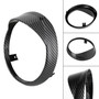 Front Headlight Guard Cover Grille Carbon Fit For Vespa Primavera 125 150 14-21