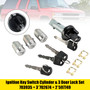 Ignition Switch Cylinder & 3 Door Lock Set W/2 Keys For Suburban Tahoe 98-1999 Generic