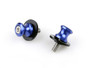 8mm Swingarm Sliders Spools Suzuki GSXR 600 750 1000 1300 Blue