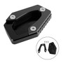 Kickstand Enlarge Plate Pad fit for Speed Twin 900 22-23 Street Cup 900 17-18 Black