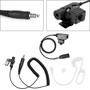 7.1-A3 Single Transparent Air Tube Headset For AN/PRC-152 AN/PRC-148 U329 Radio