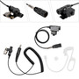 7.1-A3 Single Transparent Air Tube Headset For AN/PRC-152 AN/PRC-148 U329 Radio
