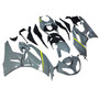 2009-2012 Kawasaki ZX6R 636 Injection Fairing Kit Bodywork Plastic ABS#143 Amotopart Fairing