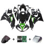 2009-2012 Kawasaki ZX6R 636 Injection Fairing Kit Bodywork Plastic ABS#152 Amotopart Fairing