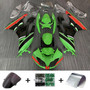 2009-2012 Kawasaki ZX6R 636 Injection Fairing Kit Bodywork Plastic ABS#160 Amotopart Fairing