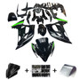 2017-2019 Kawasaki ER6F/Ninja650R Injection Fairing Kit Bodywork Plastic ABS#108 Amotopart Fairing