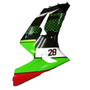 2003-2004 Kawasaki ZX6R 636 Injection Fairing Kit Bodywork Plastic ABS#120 Amotopart Fairing