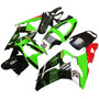2003-2004 Kawasaki ZX6R 636 Injection Fairing Kit Bodywork Plastic ABS#120 Amotopart Fairing