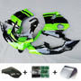 1992-1996 Kawasaki ZXR400 Injection Fairing Kit Bodywork Plastic ABS#104 Amotopart Fairing
