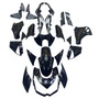 2010-2013 Kawasaki Z1000 Injection Fairing Kit Bodywork Plastic ABS#106 Amotopart Fairing