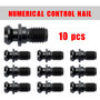 10Pcs CAT40 45 0.740" Coolant Pull Stud Retention Knob For Mazak Fadal Black