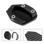 Kickstand Enlarge Plate Pad fit for speed twin 1200 19-21 thruxton 1200/R 16-19 BLK