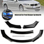 Mitsubishi Lancer Evolution Eclipse All Models All Models Front Bumper Lip Body Kit Gloss Black & White Generic