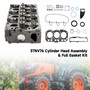 Yanmar 3TNV76 Engine CEL 40 loader backhoe, Gehl 283Z mini excavator,Gehl 140 whole loader,Komatsu PC22MR-3 PC26MR-3 and etc Complete Cylinder Head With Valve Spring & Full Gasket Kit Generic