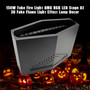 150W Fake Fire Light DMX RGB LED Stage DJ 3D Fake Flame Light Effect Lamp Decor
