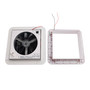 11" RV Caravan Roof Vent Forward and reverse motor RV Fan 12V Skylight W/ Light