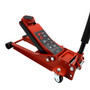 Aluminum Steel 3 Ton Floor Jack With Dual Pistons Quick Lift Pump Lift Car Auto Vehicles