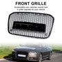 2012-2015 Audi A6 C7/S6 pre-facelift RS6 Style Honeycomb Front Bumper Grille Black Generic
