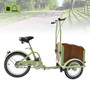Tricycle Cart Reverse Green Three-wheel Bike