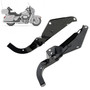 1996-2013 Harley Touring Electra Glide FLHT Head Fairing Support Mount Brackets Black Generic