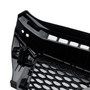 2008-2013 Audi A3 8P S3 RS3 Style Honeycomb Front Bumper Grille Black Generic