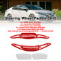 2018-2022 Toyota Camry RAV4 Avalon Corolla 2PCS Red Steering Wheel Paddle Shift Generic