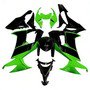 2008-2010 Kawasaki ZX10R Injection Fairing Kit Bodywork Plastic ABS Amotopart Fairing #156