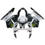 2000-2001 Kawasaki ZX12R Injection Fairing Kit Bodywork Plastic ABS Amotopart Fairing   #111