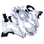 2021-2024 Kawasaki ZX-10R ZX-10RR Injection Fairing Kit Bodywork ABS Amotopart Fairing #151