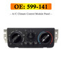 2005-2009 CHEVROLET COBALT 2.0L L4 Supercharged Turbocharged A/C Climate Control Module Panel 599-141 Generic