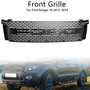 2012-2014 Ford Ranger T6 Front Bumper Grille With Letters Matt Black Generic