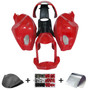 All years Ducati Monster 696 796 1100 S EVO Injection Fairing Kit Bodywork Plastic ABS Amotopart Fairing #118
