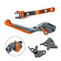 2005-2014 YAMAHA YBR125 Adjustable Clutch Brake Lever Orange Generic